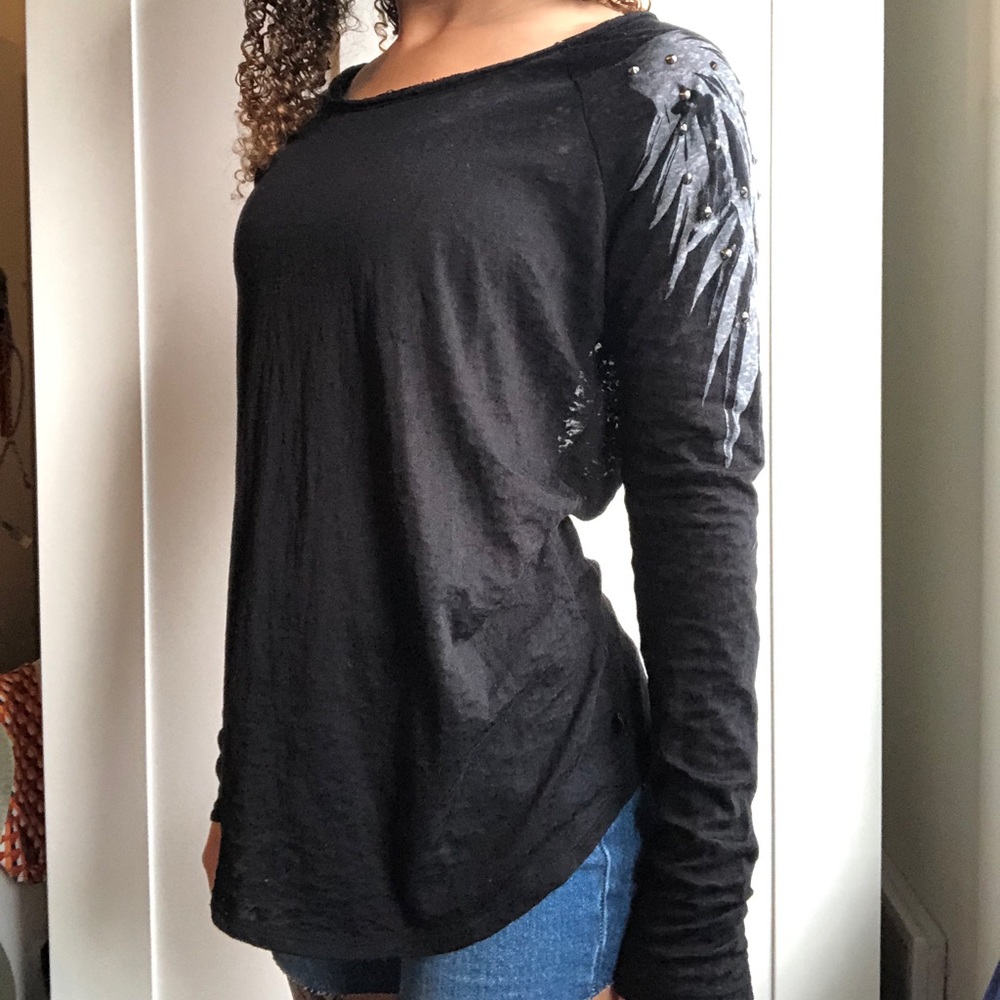 Sheer Rock&Republic long sleeve